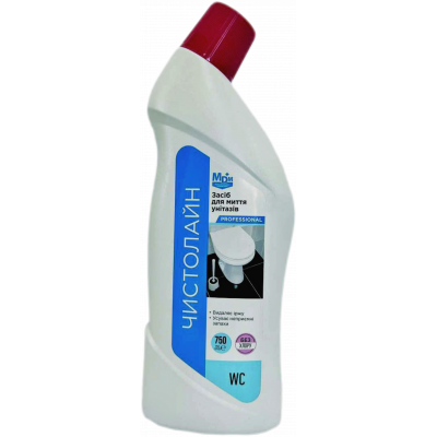 Рідкий засіб для чищення унітазів Чистолайн WC